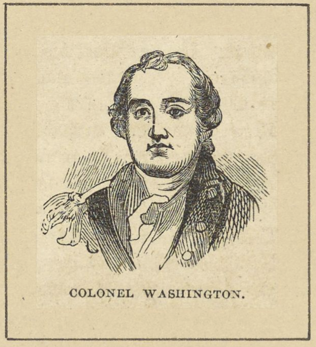 The Miriam and Ira D. Wallach Division of Art, Prints and Photographs: Print Collection, The New York Public Library. “Colonel Washington.” New York Public Library Digital Collections.